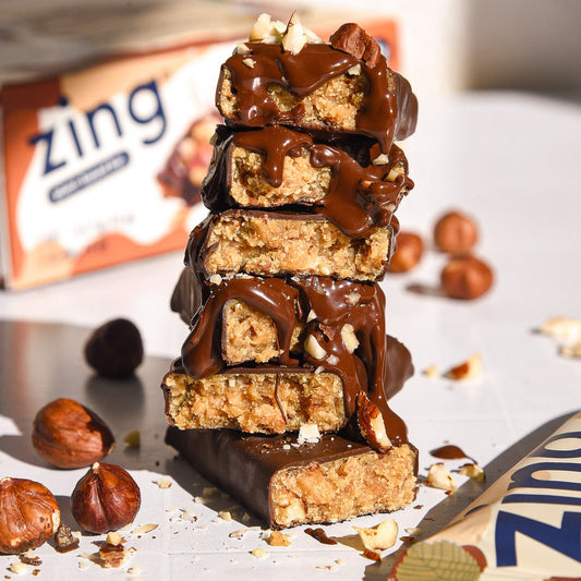 dark chocolate hazelnut nutrition bars