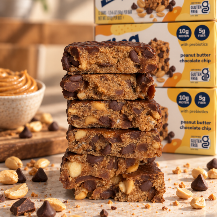 peanut butter bar stack