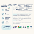 dark chocolate coconut energy bars